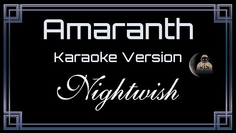 Nightwish - Amaranth (CC)
