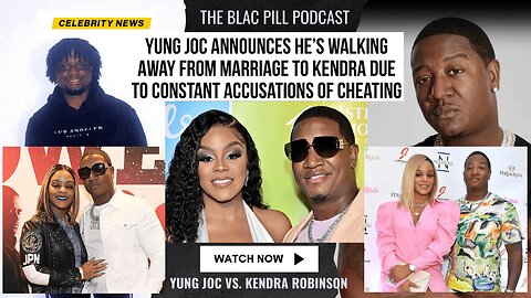 Yung Joc announces he's WALKING AWAY FROM MARRIAGE to Kendra due to constant accusations of CHEATING
