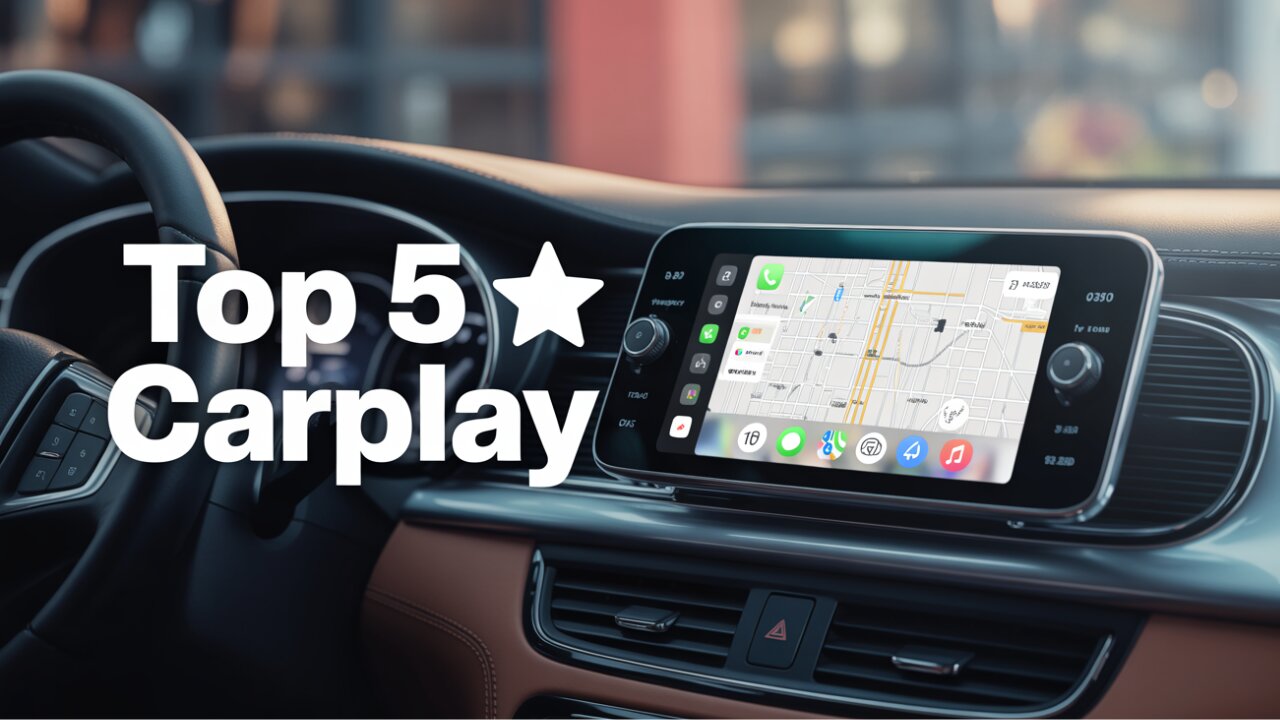 Top 5 Best Apple CarPlay Systems: Upgrade Your Car & Drive Smarter!