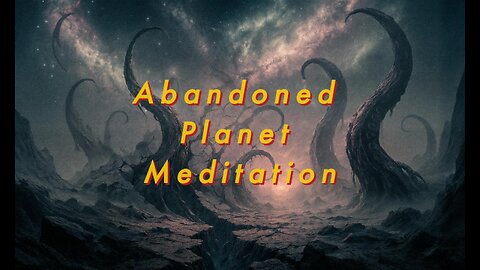 Abandoned Planet Meditation | Lovecraftian Cosmic Horror Ambient Music