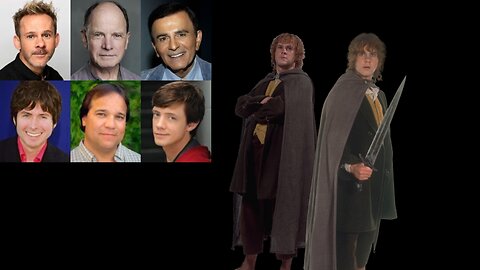 Animated Voice Comparison- Meriadoc 'Merry' Brandybuck (Lord of the Rings)