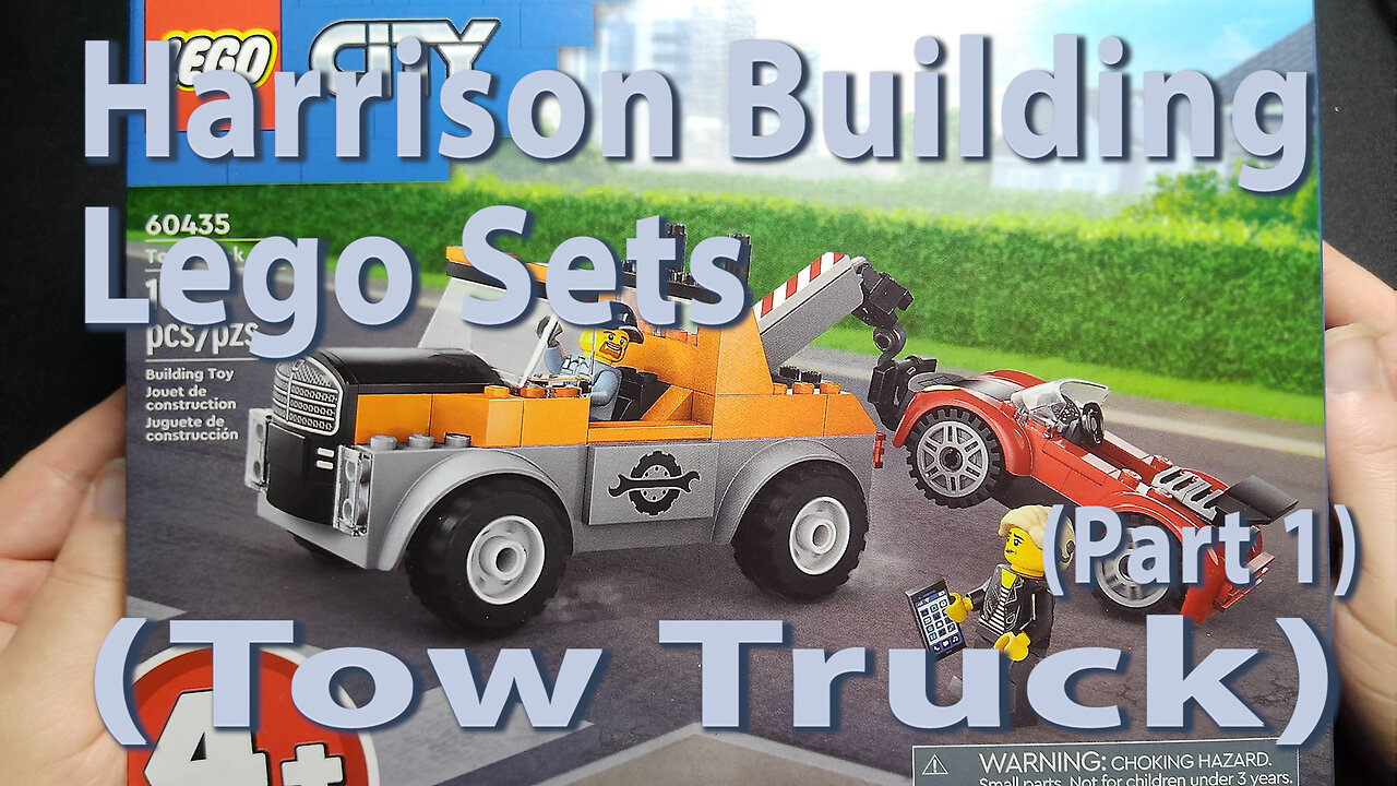 Harrison Building Lego Sets (Tow Truck) (Part 1)