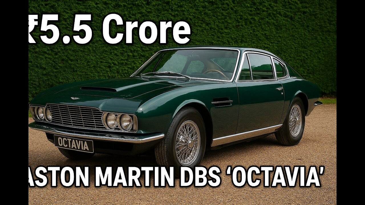 $5 Million Aston Martin DBS ‘OCTAVIA’ 🤯 1971 Classic Icon of Luxury