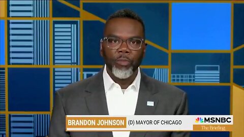 ANOTHER Democrat (Brandon Johnson) Admitting That ICE Will "Scare Away Voters" From The Voting Booth