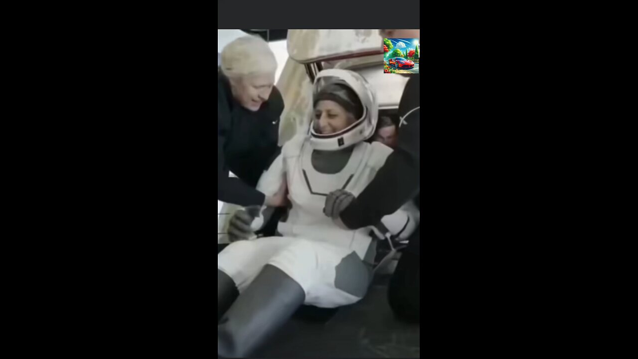 Sunita Williams returns to earth