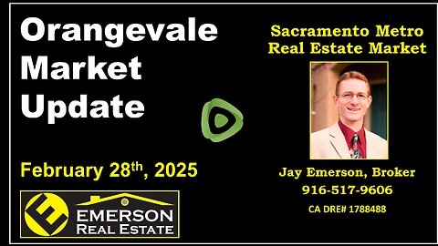 Orangevale 95662 Real Estate Market Update