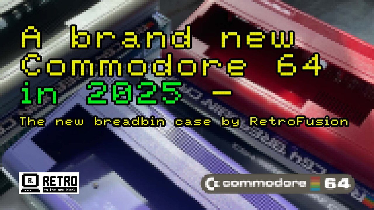 A brand new Commodore C64 in 2025