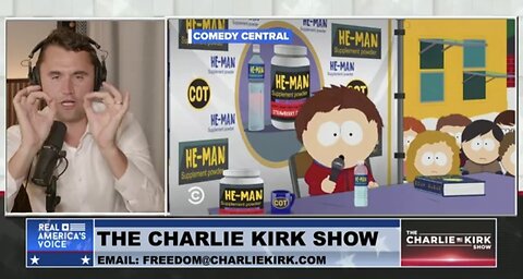 Charlie Kirks OK with South Park's Portrayal