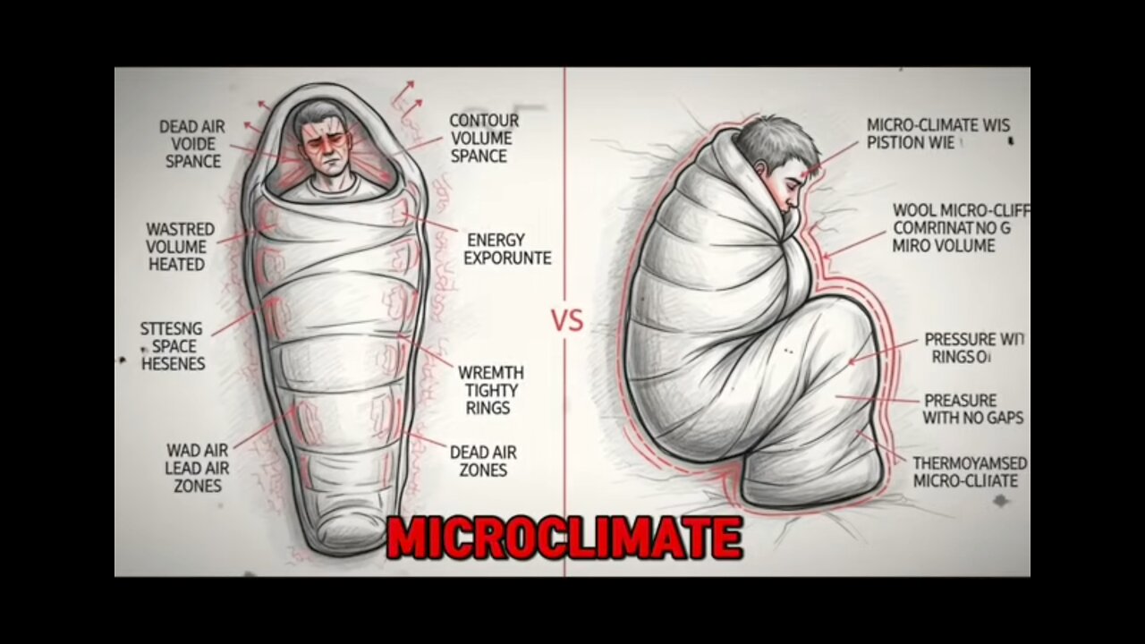 DONT LET YOUR SLEEPING BAG KILL YOU /PREPPING