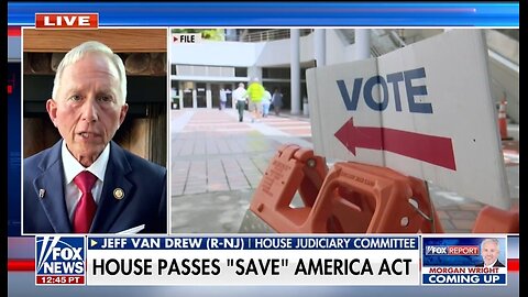 Rep Van Drew Slams Dems For Not Wanting Voter ID
