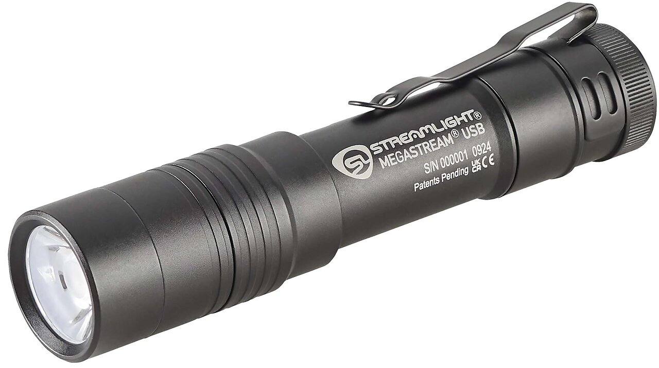 STREAMLIGHT MEGASTREAM USB FLASHLIGHT