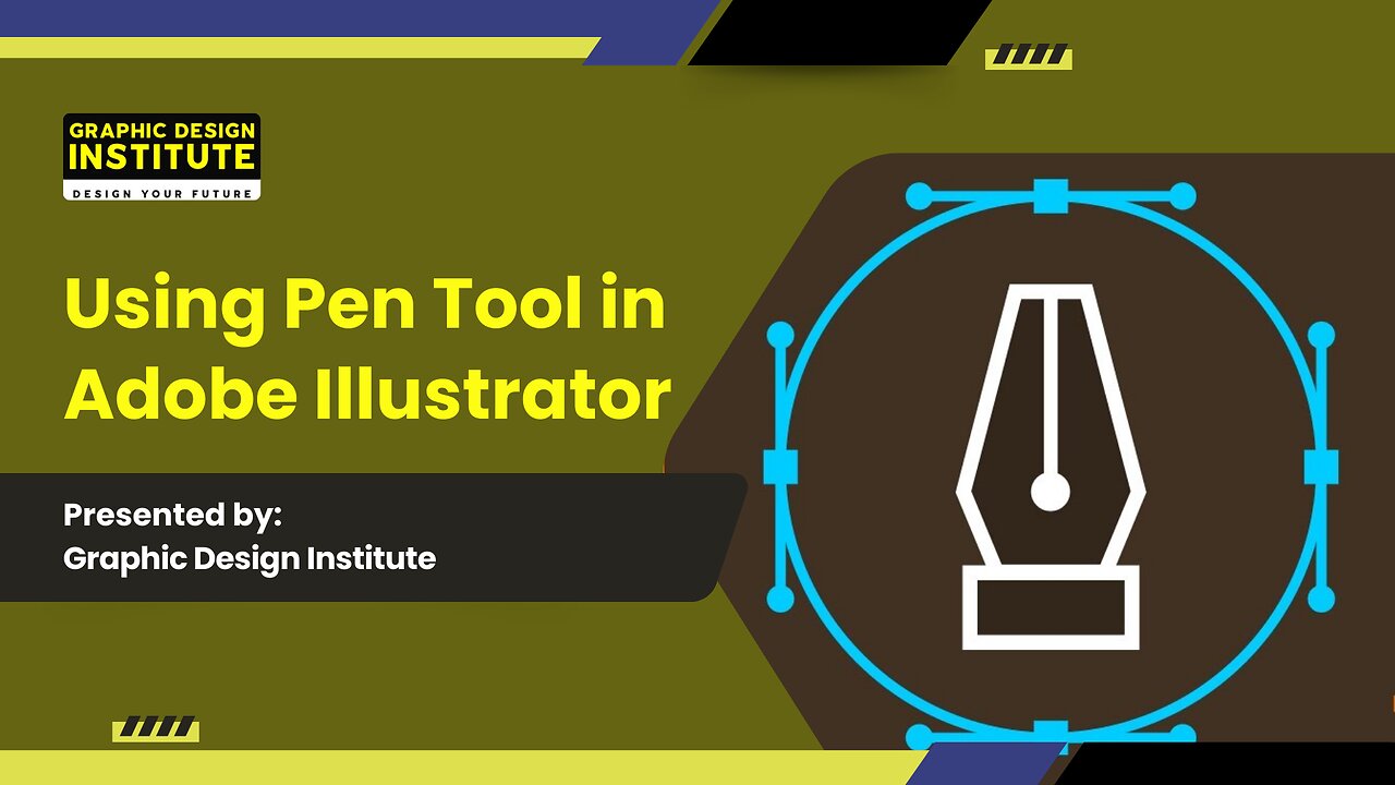 Using Pen Tool in Adobe Illustrator