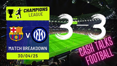 🔥 Yamal’s Masterclass in Champions League Thriller! Barcelona vs Inter (3-3) Highlights
