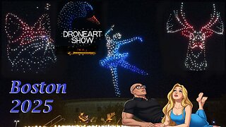 You Won’t Believe This Drone Light Show at Harvard – Boston DroneArt Spectacular!