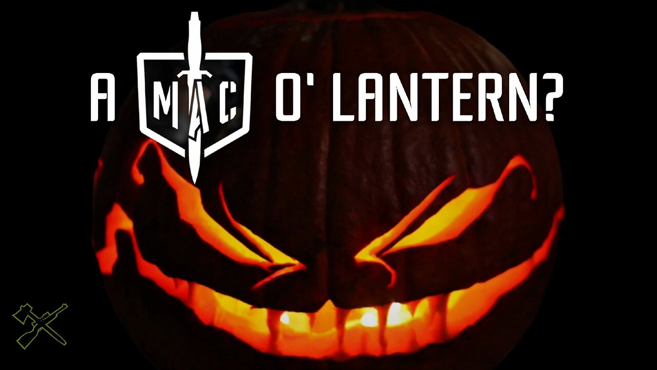 Halloween Prep. Makin' MAC O' Lanterns
