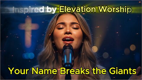 Your Name Breaks the Giants | Inspired by Elevation Worship | Powerful Worship Song