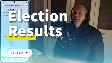 Dutch Election Results (Exit Polls) - PVV Wins [stream #4]