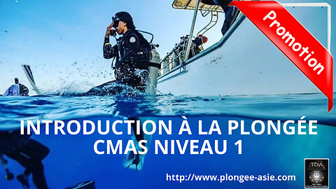 ✨ Découvre le Cours de Plongée Niveau 1 CMAS