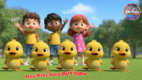 The Hello Song | Hello ji hello ji | NEW Kids Nursery Educational Lullaby and Song Out Now