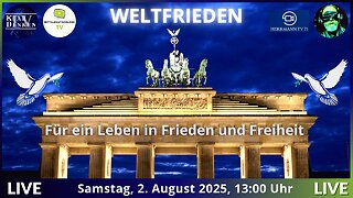 💥📢 LIVE aus Berlin - Demo für ein Leben in Frieden und Freiheit💥