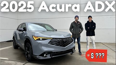 2025 Acura ADX A-Spec ADV - Impressions, Full Review.