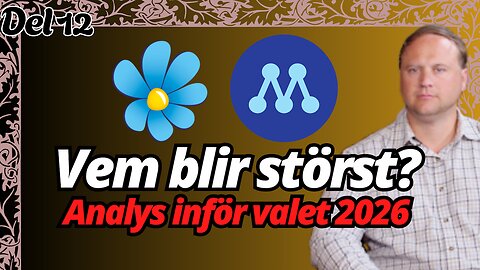 Vem blir näst störst 2026 – SD eller M? - Oscar Overgaard