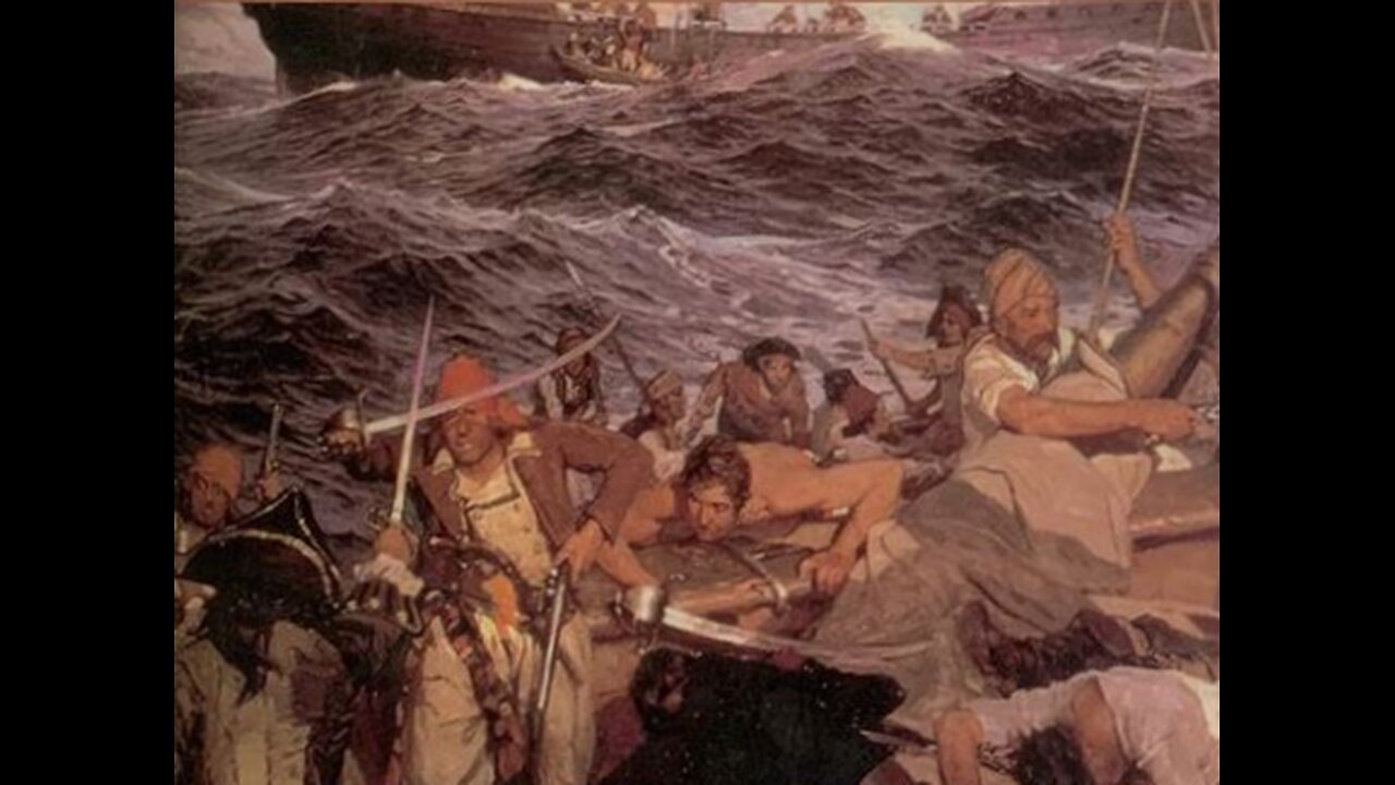 The Atrocities of the Pirates by: Aaron Smith (1724)