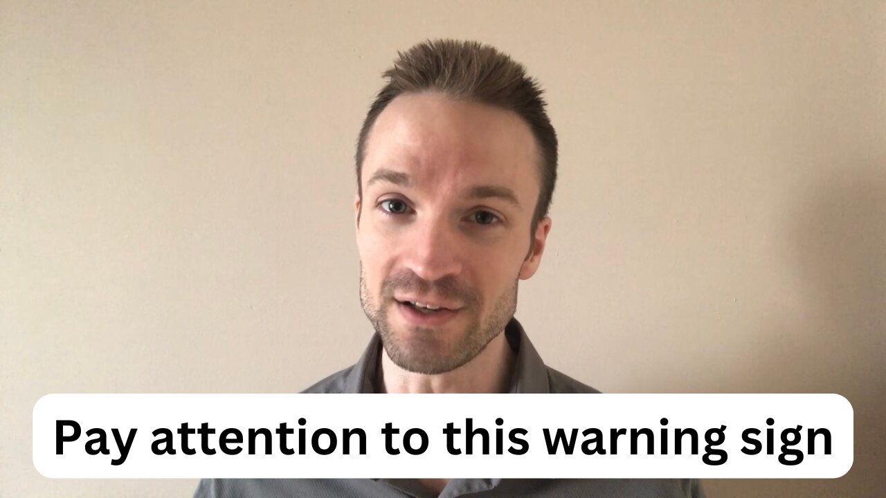 A sign of an untrustworthy man