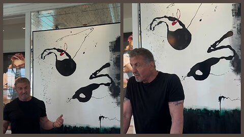 Stallone’s Phantom Art: The Paintings That Saved Him