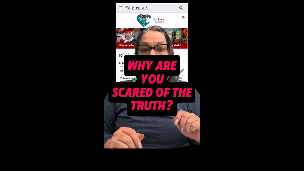 Why Are You Scared Of The Truth? 😭