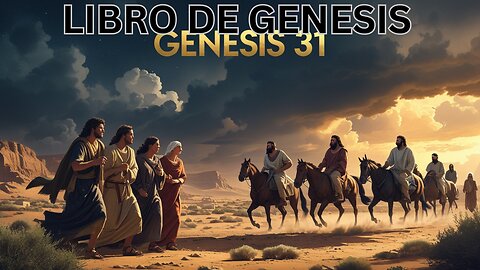 🚨 GÉNESIS 31 | JACOB HUYE, LABÁN PERSIGUE… ¡PERO DIOS PROTEGE!