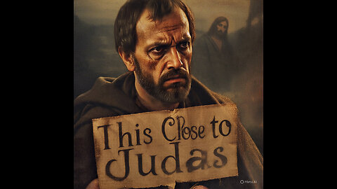 THIS CLOSE TO JUDAS