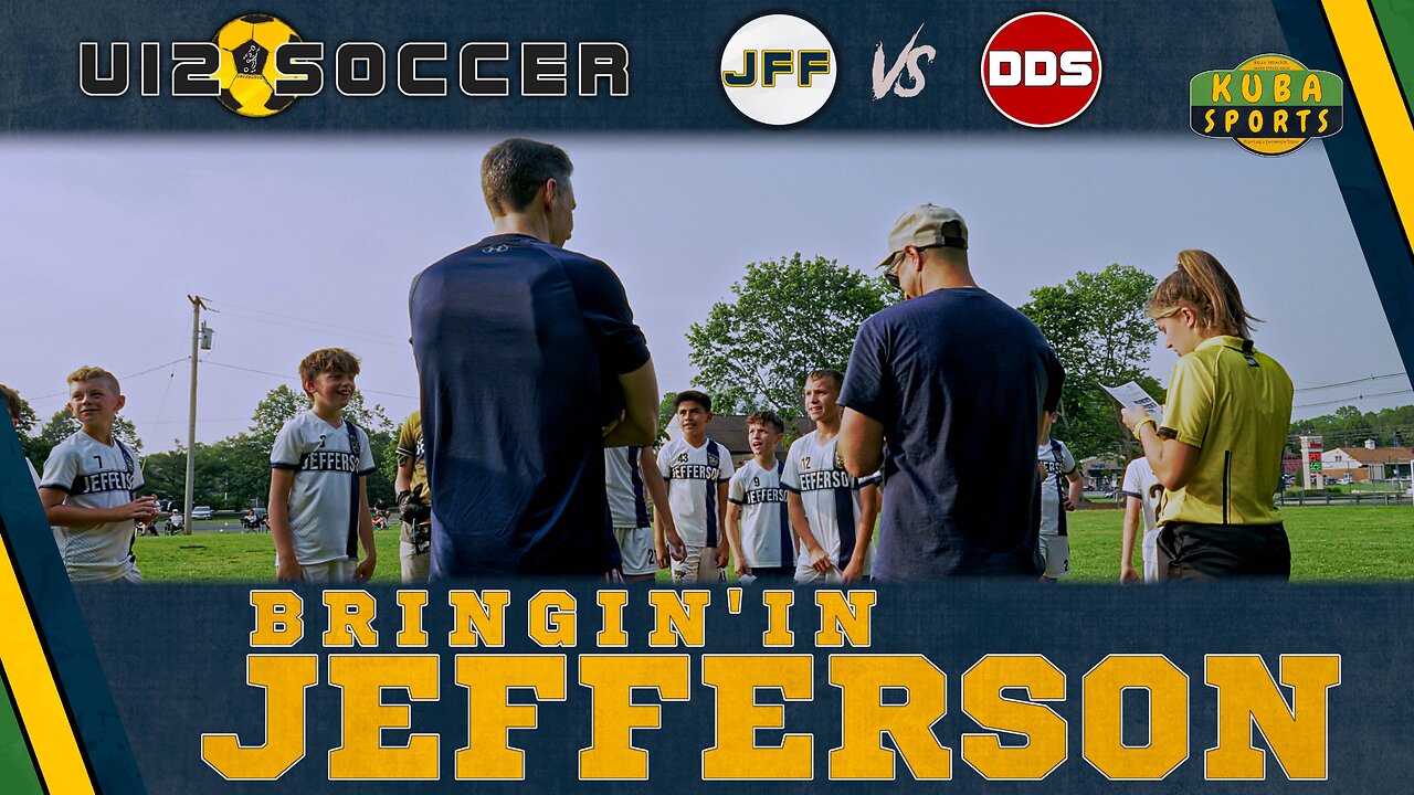 SOCCER | Bringing In - JFF vs DDS | Home Field Warm-Up, Ref Check-In, and Game Plan