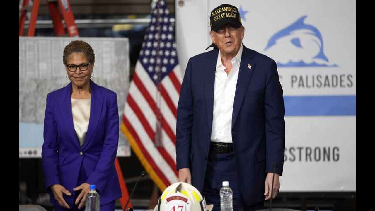 Trump Slams ‘Incompetent’ Newsom and Bass, Says Violent Protesters Will Be Banned From Wearing Masks