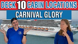 Carnival Glory Cabin Deck 10 | Tall Man's Cruise Adventures
