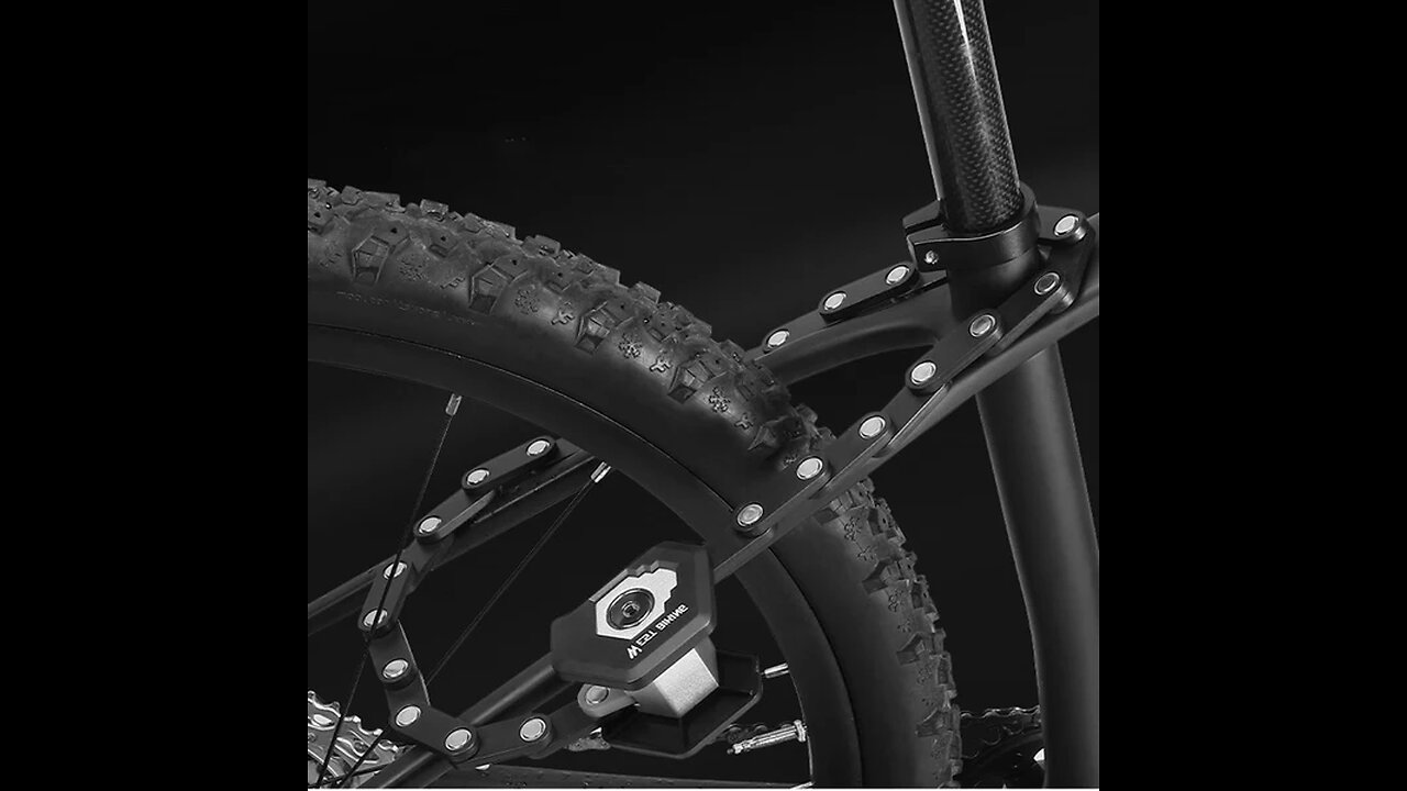 Portable Folding Bike Lock Anti-theft Lock