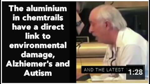 "Aluminium in Chemtrails Linked to Environmental Harm, Alzheimer's, and Autism"