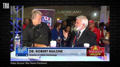 "Dr. Malone Claims We're at Tipping Point Regarding Vaccine Truth"