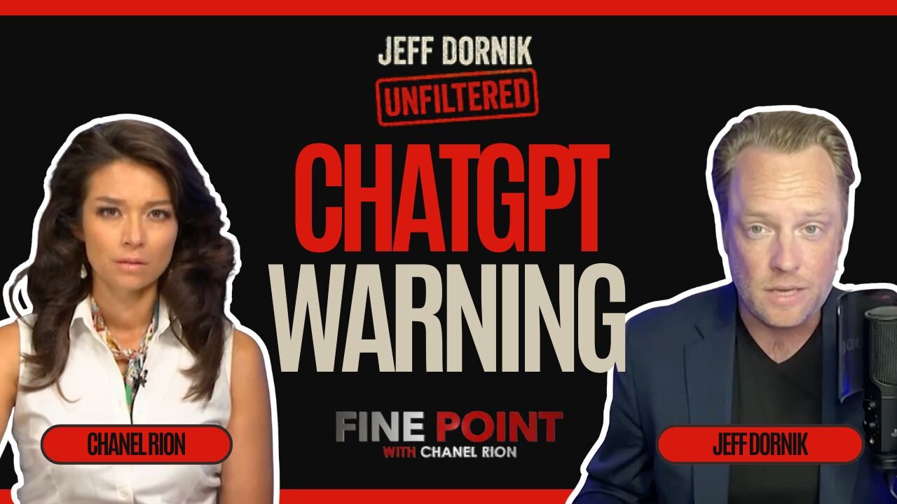 What You Tell ChatGPT Can Legally Be Used Against You in Court | Interview on OAN's Fine Point with Chanel Rion