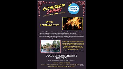 Rito di Samhain 31 ottobre 2025