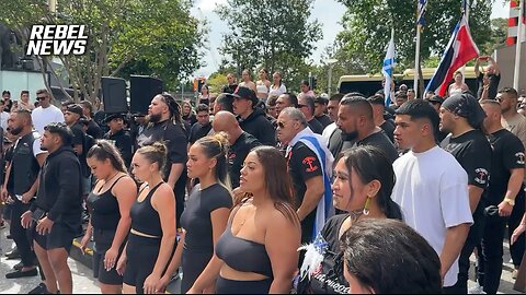 Post 10/7. Natives of New Zealand, traditional way of identifying with Israel.