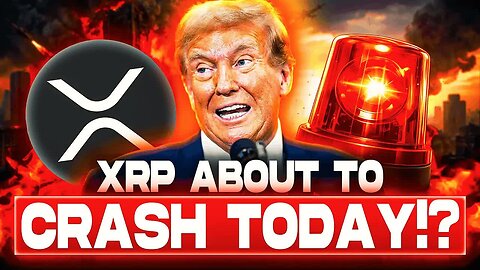 WARNING: IS XRP ABOUT TO CRASH TODAY!? | HOLDERS PREPARE NOW