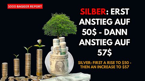 Silber: Erst Anstieg auf 50$ - dann Anstieg auf 57$