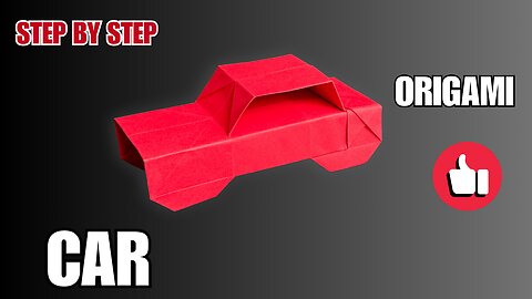 Origami Car Tutorial Easy Step By Step 🚗 | How to Make an Origami Car From Paper