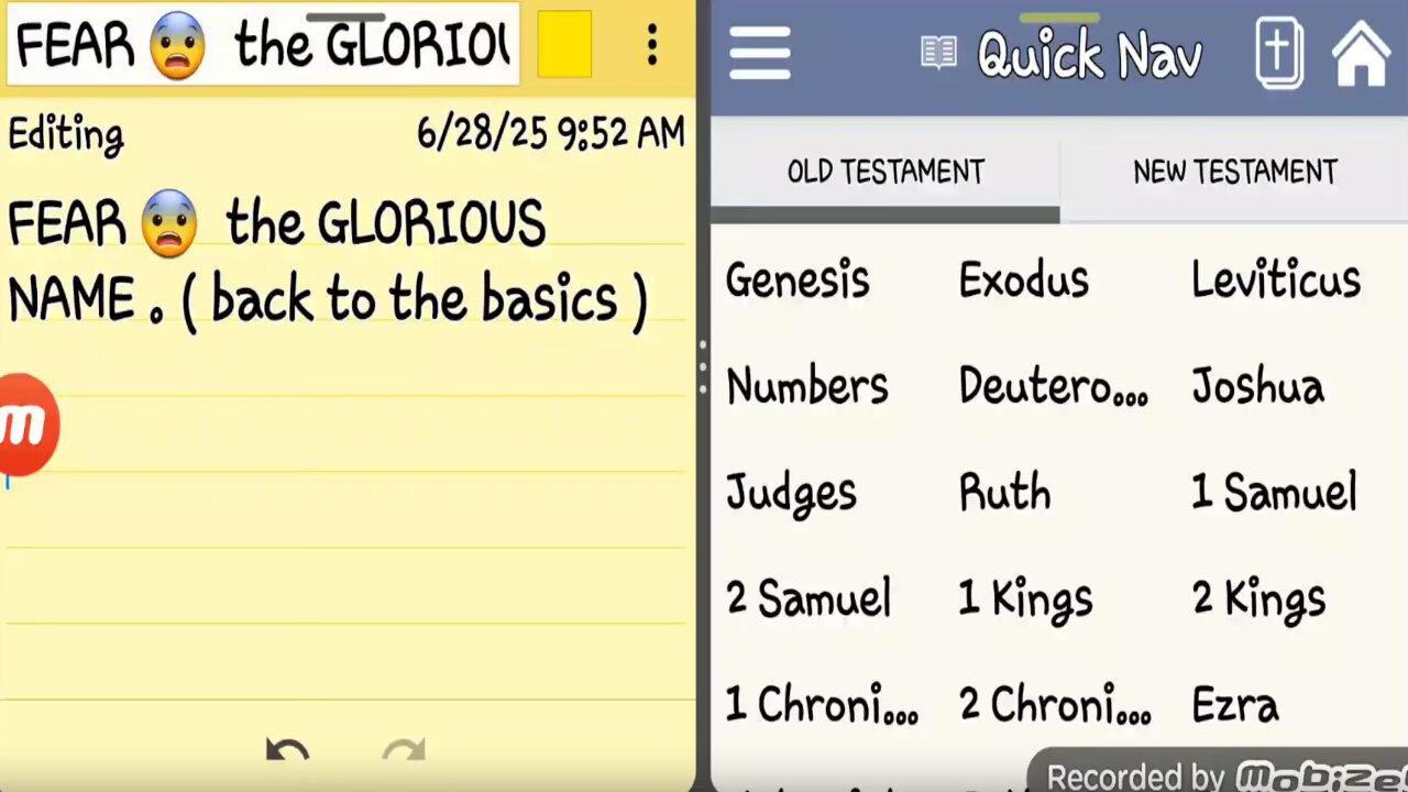 FEAR 😨 the GLORIOUS NAME . ( back to the basics ) A must watch video.