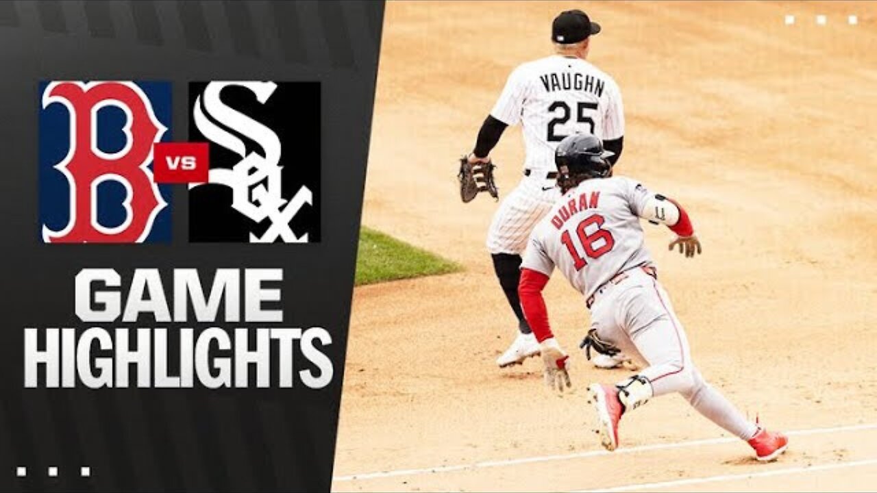 Red Sox vs. White Sox Game Highlights (4/13/25) | MLB Highlights