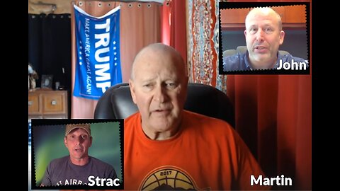 Martin Brodel im Gespräch mit John und Strac