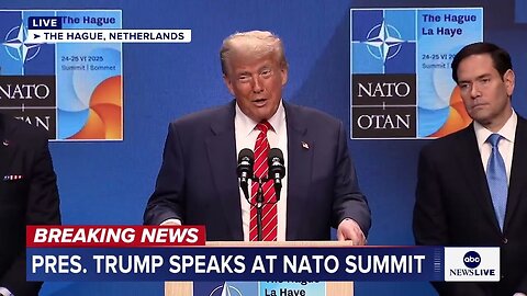 President trump speech at nato submmit