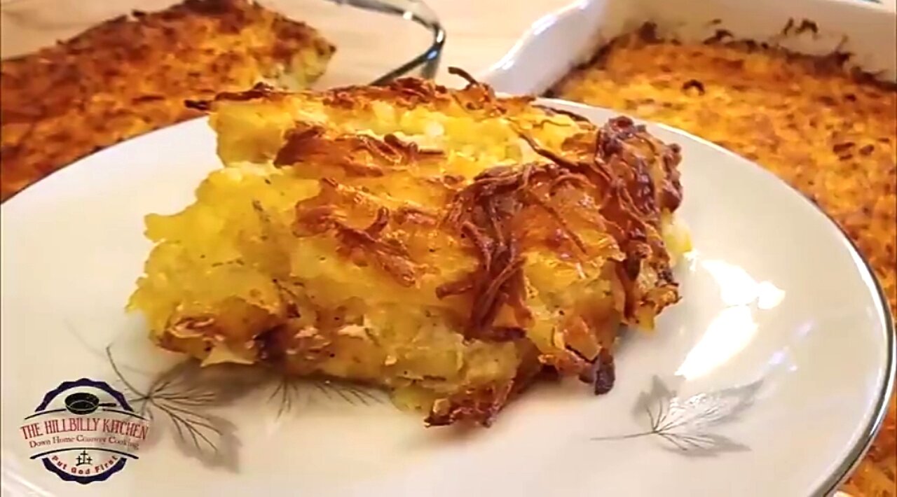 NEW! HASHBROWN CASSEROLE - BETTER THAN CRACKER BARREL - THANKSGIVING SIDEDISH 😋