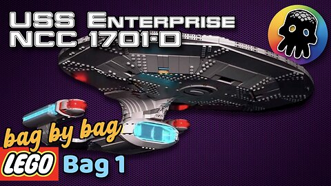 Bag 1 - LEGO Star Trek USS Enterprise Daily Review